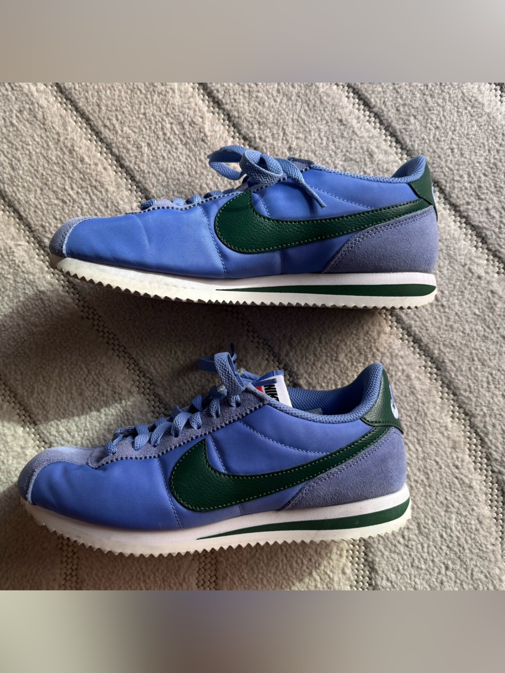 Nike | Cortez Textile Women 8.5 Blue Green